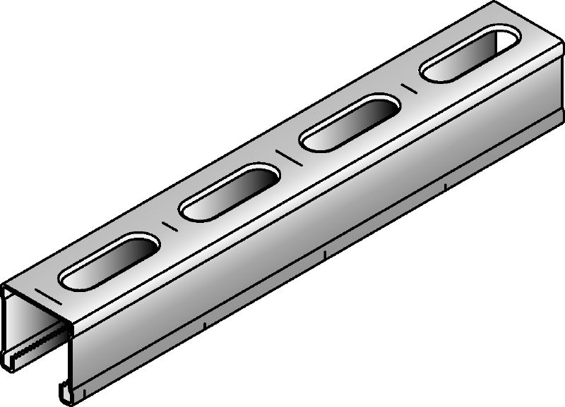 MM-C-30 C-Channel profile Galvanized C-Channel profile for light-duty applications