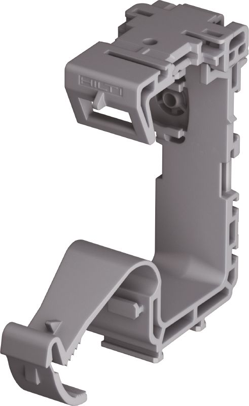 X-ECH MX (02) Cable holder Plastic bunched cable holder optimized for collated nails and compatible with a wide variety of fastening methods and base materials