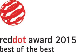 This product has been awarded the "Best of the Best" Red Dot Design Award.