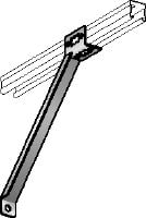MQK-S-F Angle brace Hot-dip galvanized (HDG) angle brace for brackets