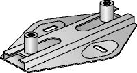 MSG 1,75 Slide connector (double) Premium galvanized slide connector for light-duty heating and refrigeration applications