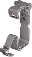 X-ECH MX (02) Cable holder Plastic bunched cable holder optimized for collated nails and compatible with a wide variety of fastening methods and base materials