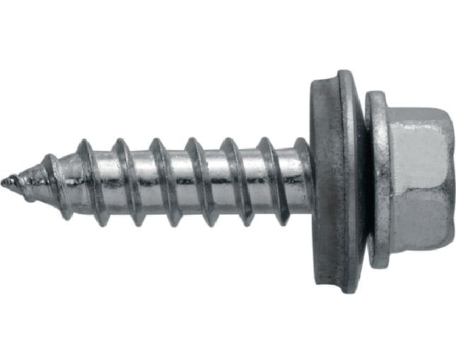 S-MP 53 Z Self-tapping screws Self-tapping screw (zinc-plated carbon steel) with 16 mm washer for fastening on timber framing or thin steel/aluminum