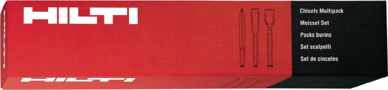 ערכות אזמלים TE-HX28 ערכות מעורבות של ראשי אזמל HEX 28 (H28) לפטישי חציבה