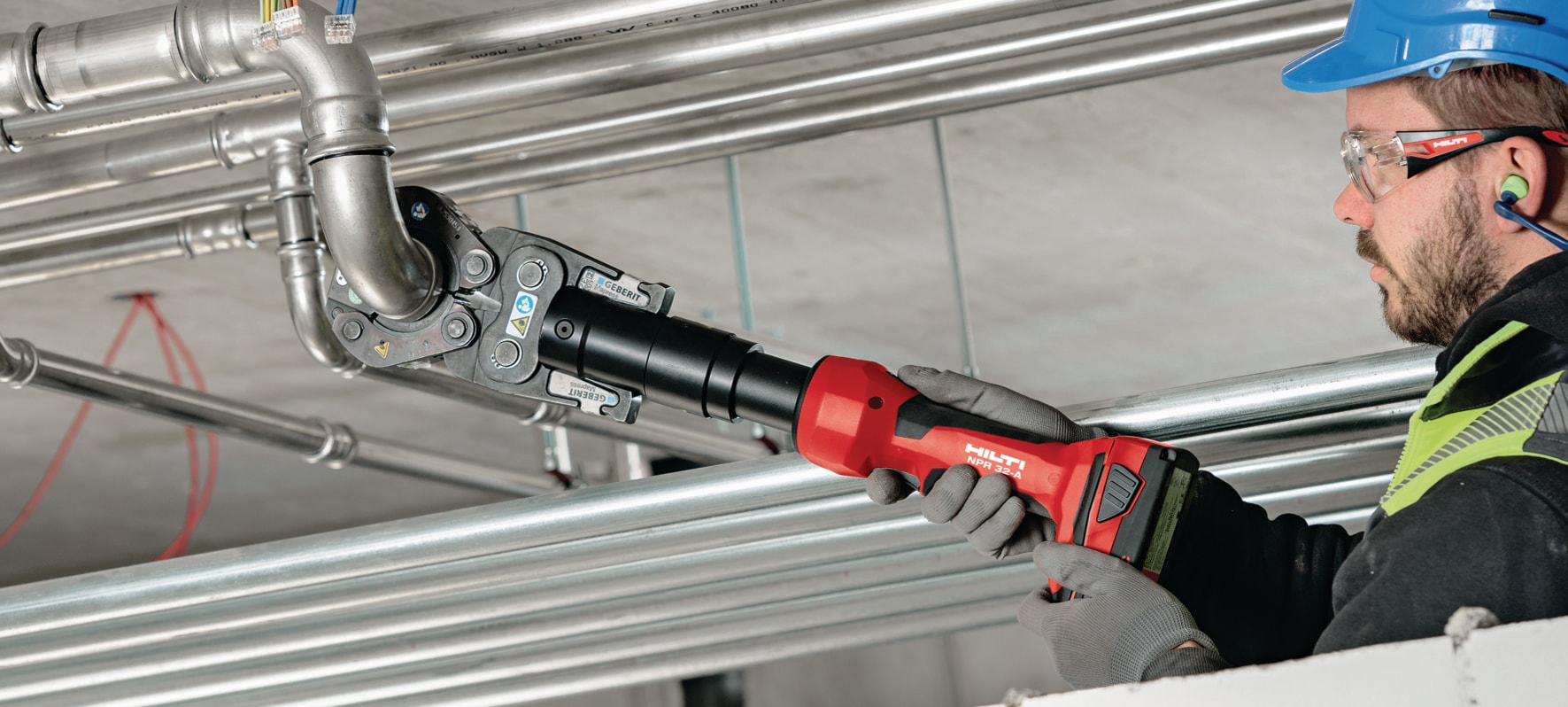 NPR 32 A Pipe press tool Cordless Hydraulic Pipe Press Tools