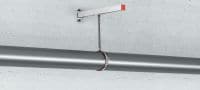 MP-MI Heavy-duty pipe clamp Galvanized pipe clamp with sound insulation for heavy-duty applications Applications 3