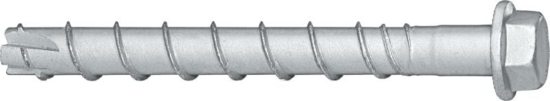 HUS4 T-HF screw anchor High-performing hexagonal head screw anchor for fastening to tough concrete (multilayer corrosion protection)