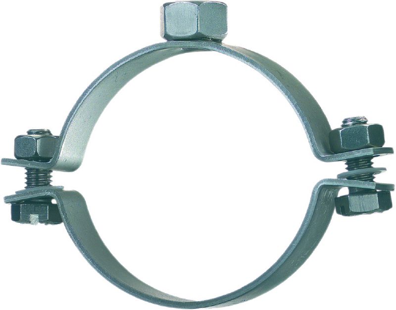 MP-SRN Light-duty pipe clamp Stainless steel (A4) pipe clamp without sound insulation for light-duty applications