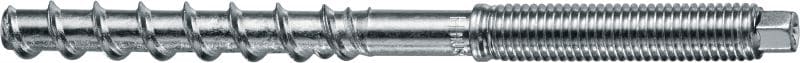 HUS4-A Screw anchor High-performing threaded head screw anchor for fastening to concrete and masonry (carbon steel)