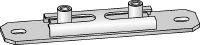 MSG-UK Double cross slide connector Galvanized double cross slide connector for light-duty heating and refrigeration applications