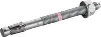 HST2 V3 Wedge anchor High-performance wedge anchor (M8-M16) for static and seismic loads in cracked concrete (carbon steel)