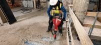 TE 2000-22 Cordless jackhammer Powerful and light battery-powered jackhammer for breaking up concrete and other demolition work (Nuron battery platform) Applications 5