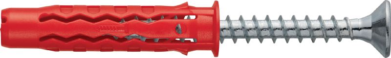 HMF Plastic frame anchor (countersunk) Economical universal plastic anchor (countersunk head)