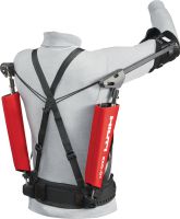 Overhead exoskeleton Passive exoskeleton to help relieve strain on shoulders and arms during overhead installation work