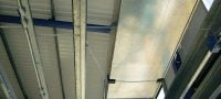 X-HS W MX Ceiling clip Metal wire ceiling hanger for light-duty electrical/mechanical fastenings on ceilings and use with collated nails Applications 3