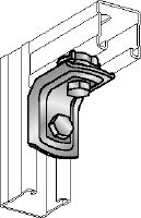 MQW-Q2 Pre-assembled angle Galvanized 90-degree pre-assembled angle for connecting multiple MQ strut channels