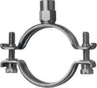 MP-MS Sprinkler pipe clamp Galvanized sprinkler pipe clamps with VdS, FM and UL approvals for fire sprinkler applications