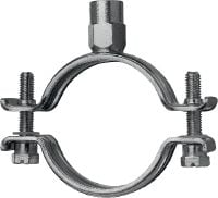 MP-MS Sprinkler pipe clamp Galvanized sprinkler pipe clamp with VdS, FM and UL approvals for fire sprinkler applications