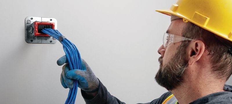 CFS-MSL Modular Fire Sleeve Modular fire-rated cable pathway for optimal flexibility, cable capacity needs and retrofit ability Applications 1