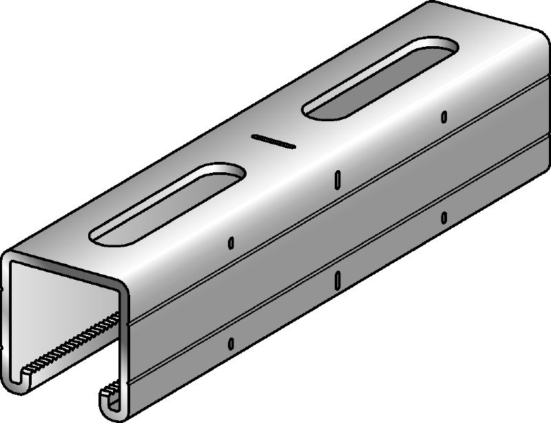 MQ-41/3 C-Channel profile Galvanized C-Channel profile for medium-duty applications