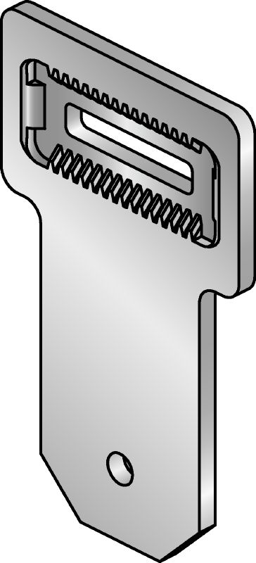 MIC-U-MA Connector Hot-dip galvanized (HDG) multi-angle connector used with MIC-MAH connectors for fastening MI girders to one another at an angle