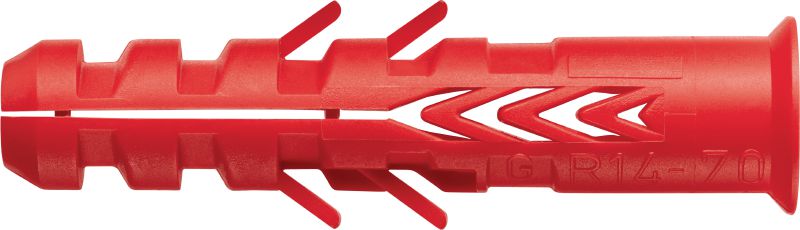 GD Plastic scaffold anchor Economical plastic wall plug for scaffolding restraints using Hilti GRS scaffold eyebolts