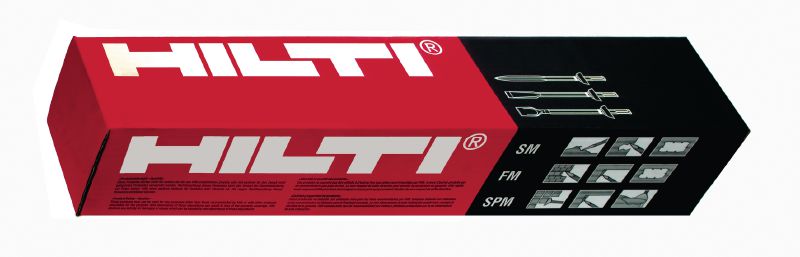 ערכות אזמלים TE-SX ערכות מעורבות של איזמלי TE-S לפטישי חציבה והריסה