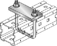 MIC-SPH Pipe hanger accessory Hot-dip galvanized (HDG) accessory attached to MI girders to support hanging pipes