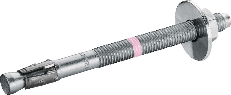 HST2 V3 BW Wedge anchor High-performance wedge anchor (M8-M16) for static and seismic loads in cracked concrete (carbon steel, big washer)