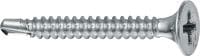 S-DD 01 Z M Self-drilling drywall screws Collated drywall screw (zinc-plated) for the SMD 57 screw magazine – for fastening drywall boards to metal