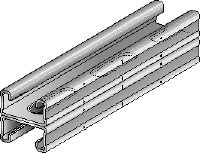 MQ-21 D-F channel Hot-dip galvanized (HDG) MQ installation double channel for medium-duty applications