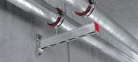 MM-B-30 Galvanized C-Channel bracket for light-duty applications Applications 1