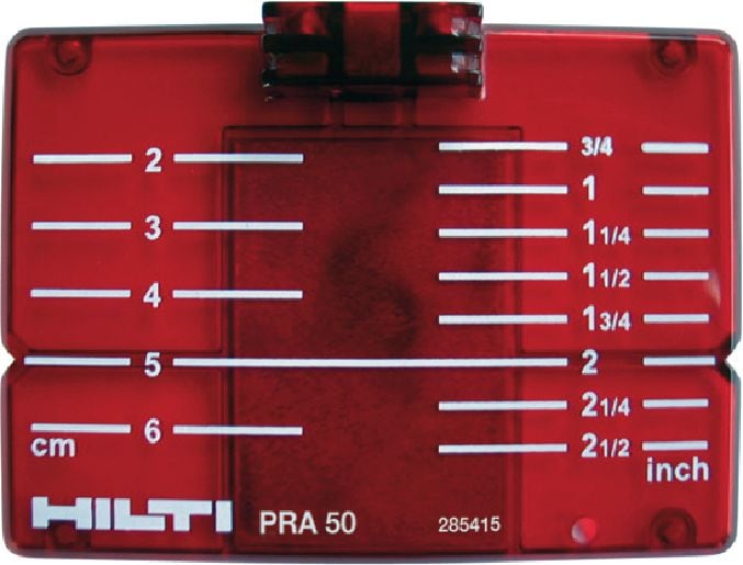 Target plate PRA 50 (CM) (3) 