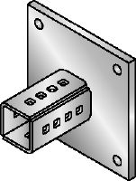 MIC-C-DH Baseplate Hot-dip galvanized (HDG) baseplate for fastening MI-90 girders to concrete for heavy-duty applications