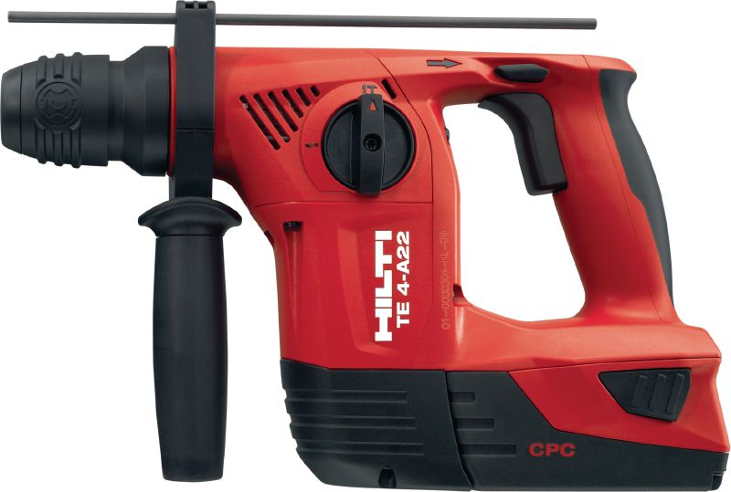 TE 4-A22 Cordless rotary hammer Compact D-grip 22V cordless rotary hammer with superior handling in serial applications