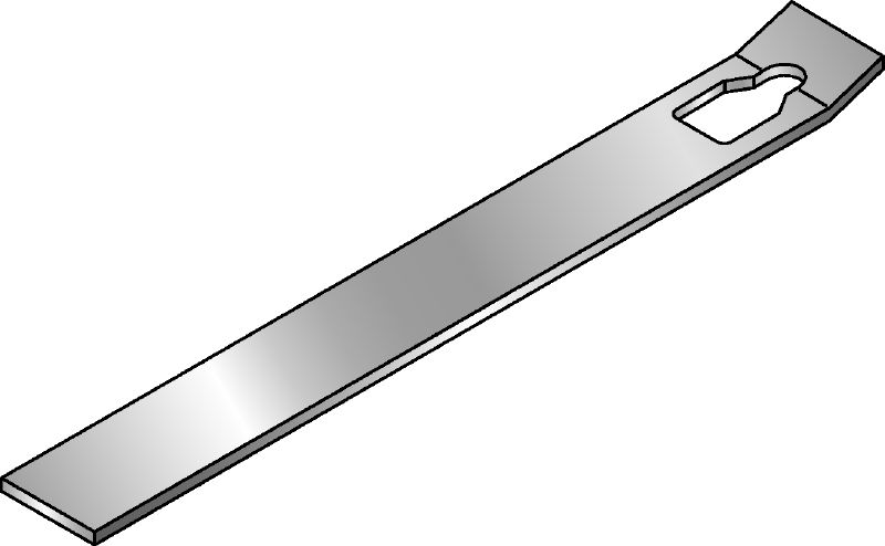 MQT-S Retaining strap Galvanized retaining strap for fastening MQT-G beam clamps more securely