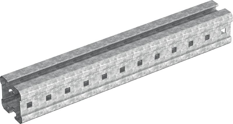 MIQ Box profile Hot-dip galvanized (HDG) box profile for heavy-duty applications
