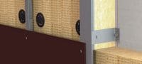 MFT-FOX V M Bracket Versatile wall bracket for installing rainscreen façade substructures Applications 1