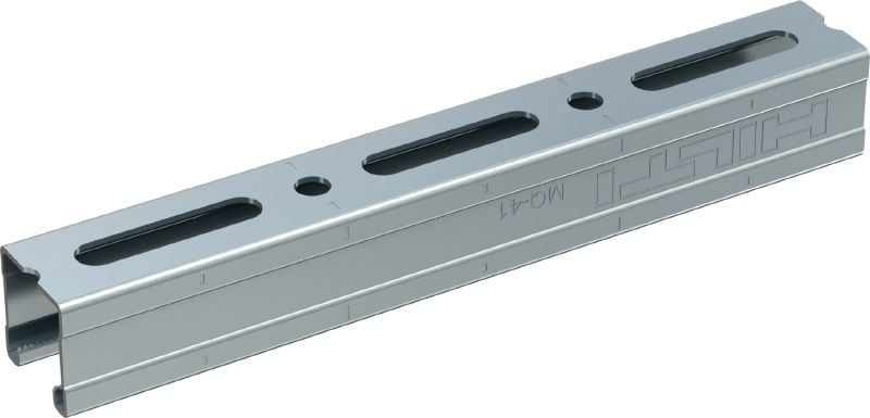 MQ-41 C-Channel profile Galvanized C-Channel profile for medium-duty applications