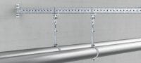 MIC-SPH Pipe hanger accessory Hot-dip galvanized (HDG) accessory attached to MI girders to support hanging pipes Applications 1