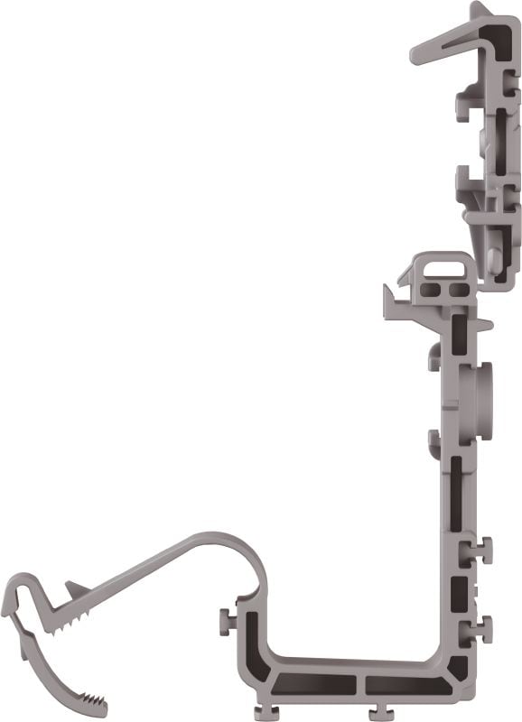 X-ECH MX (02) Cable holder Plastic bunched cable holder optimized for collated nails and compatible with a wide variety of fastening methods and base materials