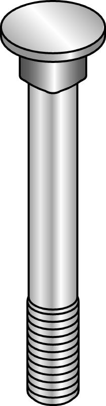 Guide sleeve MFT-GS 6,5x10 A2 Hot-dip galvanized (HDG) screw for easier fastening and one-handed adjustment of MI and MIQ connectors