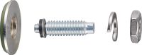 Electrical Connector S-BT-ER HC HL Threaded screw-in stud (Stainless Steel, Metric thread) for electrical connections on steel in highly corrosive environments - Recommended maximal cross section of connected cable: 120 mm² / AWG 4.0