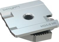 MQA-S Pipe clamp saddle Galvanized pipe clamp saddle for connecting threaded components to MQ/HS channels