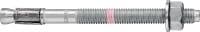 HST2 V3 Wedge anchor High-performance wedge anchor (M8-M16) for static and seismic loads in cracked concrete (carbon steel)