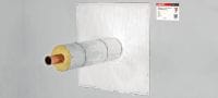 CFS-CT B Firestop board Firestop coated board well suited for EI120 double board systems. Applications 7