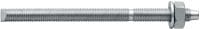 HAS-E-5.8 Anchor rod High-performance anchor rod for adhesive capsules in concrete (5.8 carbon steel)