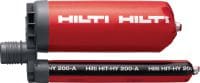 HIT-HY 200-A Adhesive anchor Ultimate-performance injectable hybrid mortar with approvals for rebar connections and heavy-duty anchoring